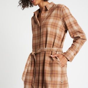 NWOT Kit and Ace Flannel Shirt Dress